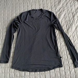 Lululemon sheer black long sleeve size 10
